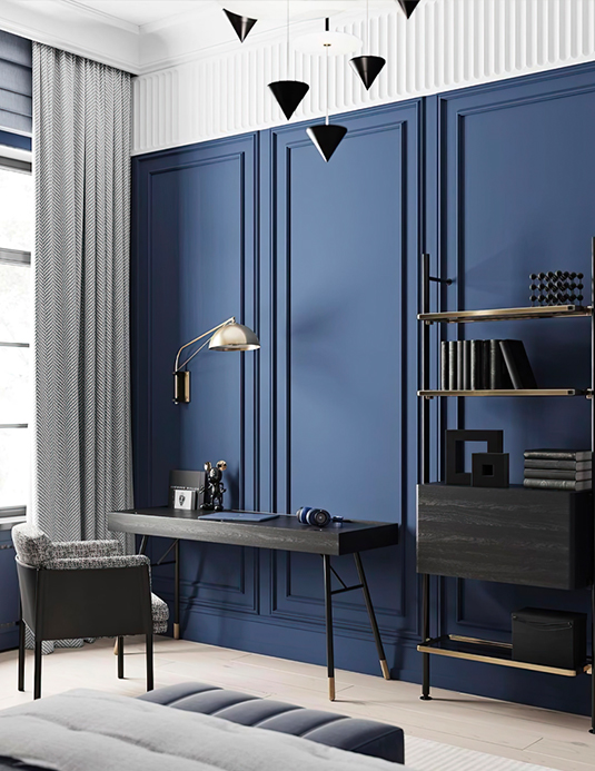 Interior of a living room